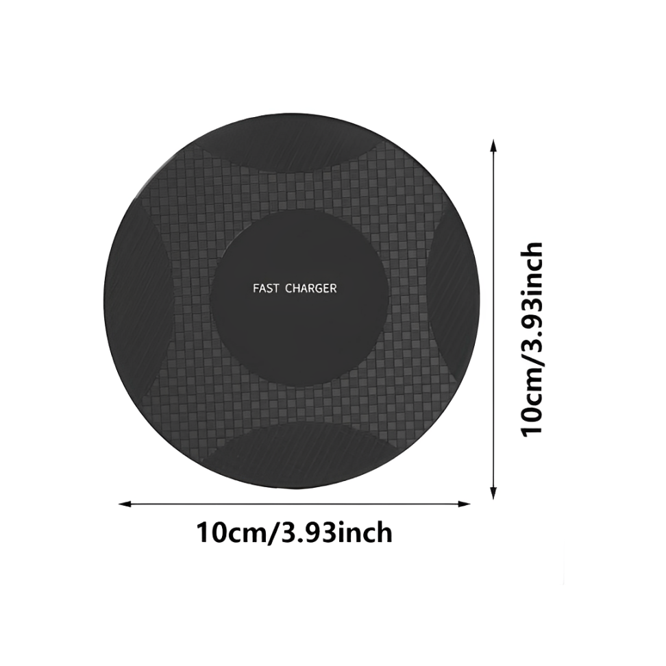 Carregador por Indução - Sem fio para iPhone, Samsung e Xiaomi