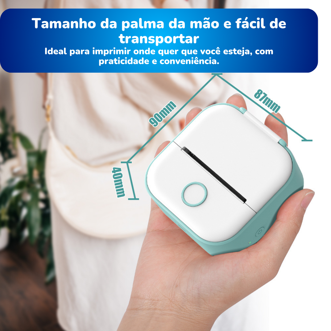 Phomemo T02 Impressora Térmica Portátil - Promoção Imperdível!