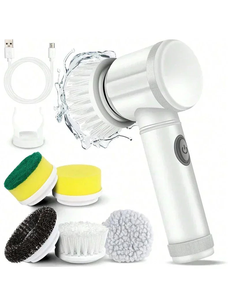 Magic Brush - Escova Elétrica 5 em 1 - PROMOÇÃO IMPERDÍVEL!