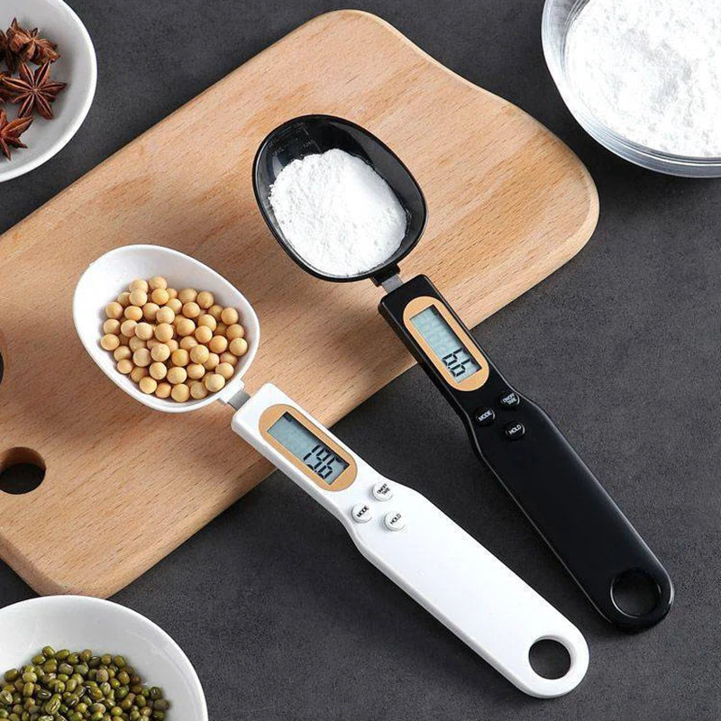 Balança Digital de Colher para Cozinha - Precisão de 500g/0.1g