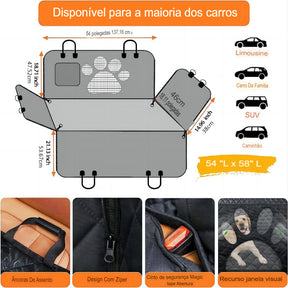 PetSafe Traveller - Capa de Assento Impermeável para Pets