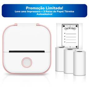 Phomemo T02 Impressora Térmica Portátil - Promoção Imperdível!