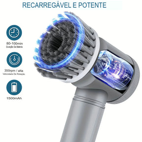 Magic Brush - Escova Elétrica 5 em 1 - PROMOÇÃO IMPERDÍVEL!
