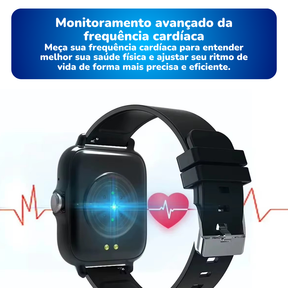 Oferta Especial: Smartwatch Inteligente + Fone Bluetooth de Brinde