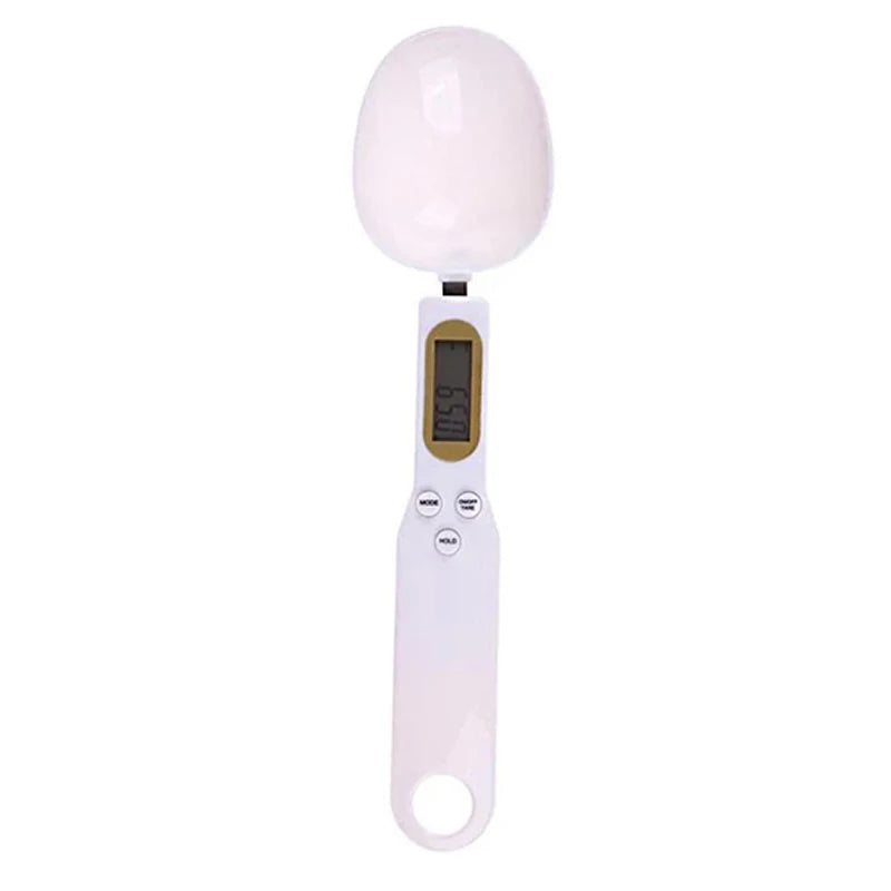 Balança Digital de Colher para Cozinha - Precisão de 500g/0.1g
