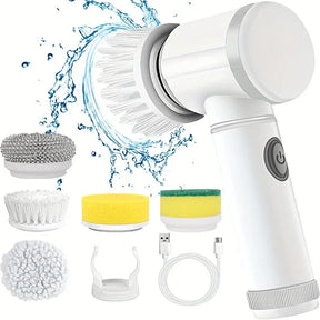 Magic Brush - Escova Elétrica 5 em 1 - PROMOÇÃO IMPERDÍVEL!